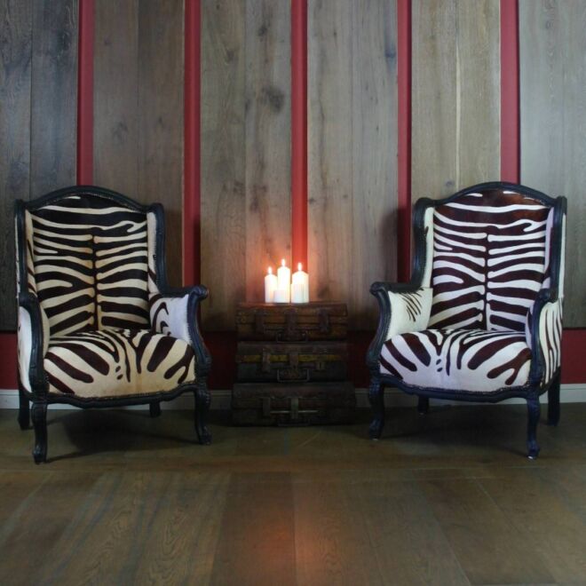 Zebra chairs